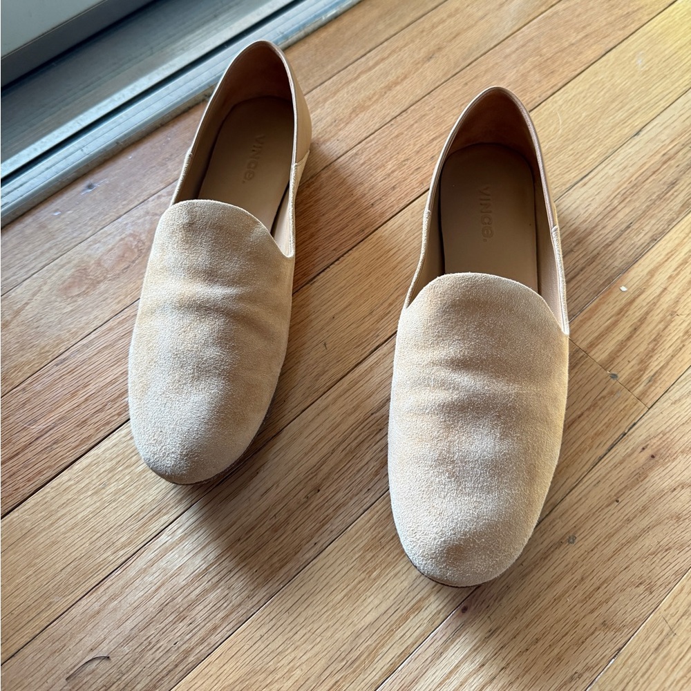 Vince suede loafer